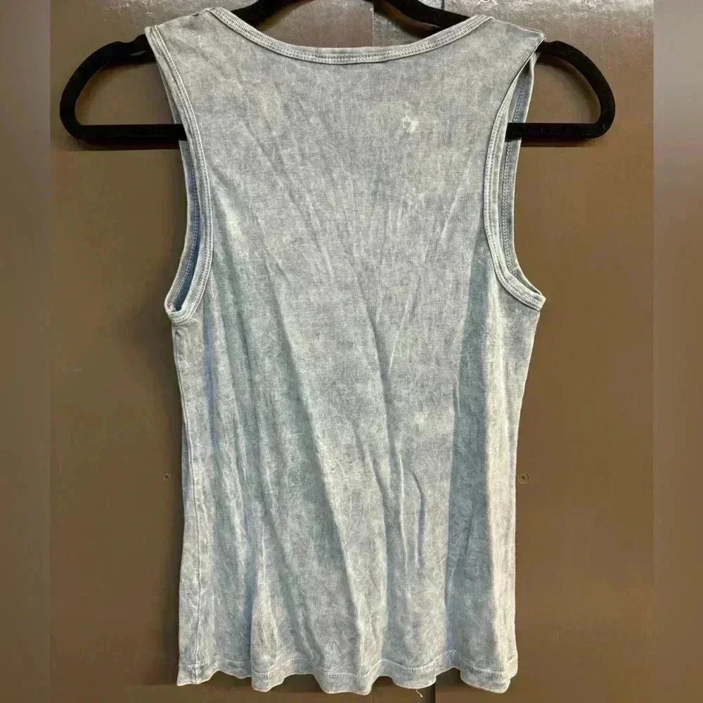 Bedazzled gray cowgirl tank top - Picture 4 of 4